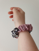 Satynowa gumka scrunchie MINI