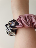Satynowa gumka scrunchie MINI