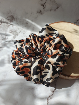 Satynowa gumka scrunchie MIDI