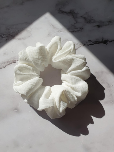 Bawełniana gumka scrunchie MINI